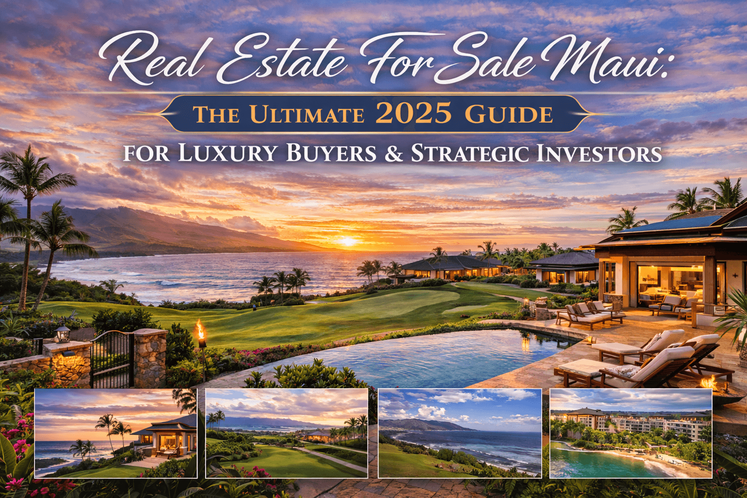 Real Estate For Sale Maui: The Ultimate 2025 Guide for Luxury Buyers & Strategic Investors